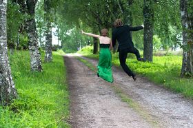 Studentfotografering Utomhus/hemmet