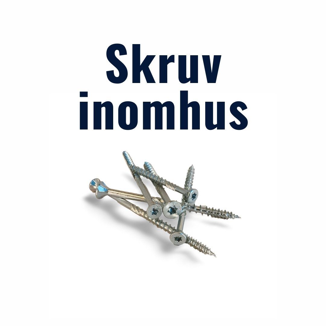 Skruv inomhus - Skruvbutik.se