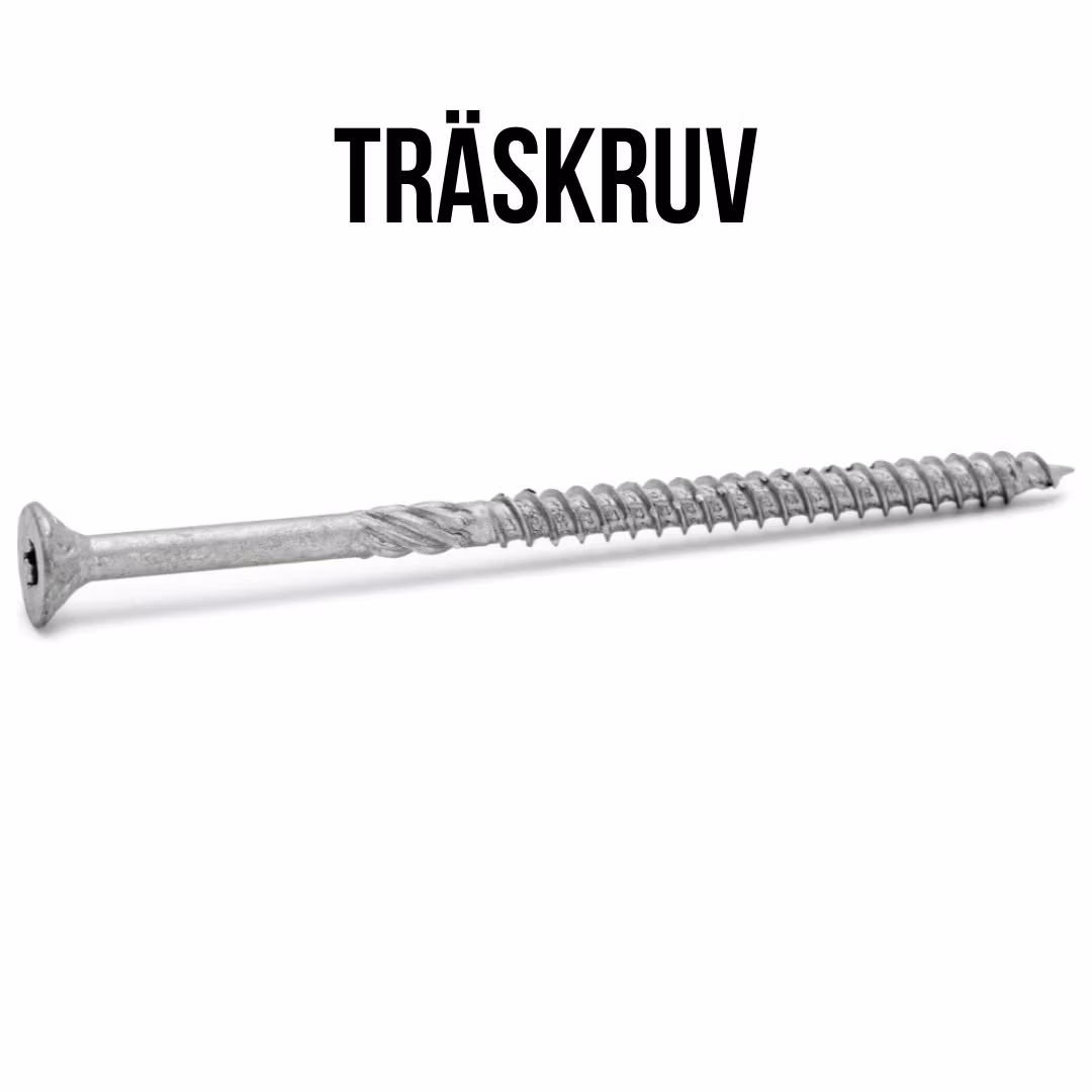Träskruv - Skruvbutik.se