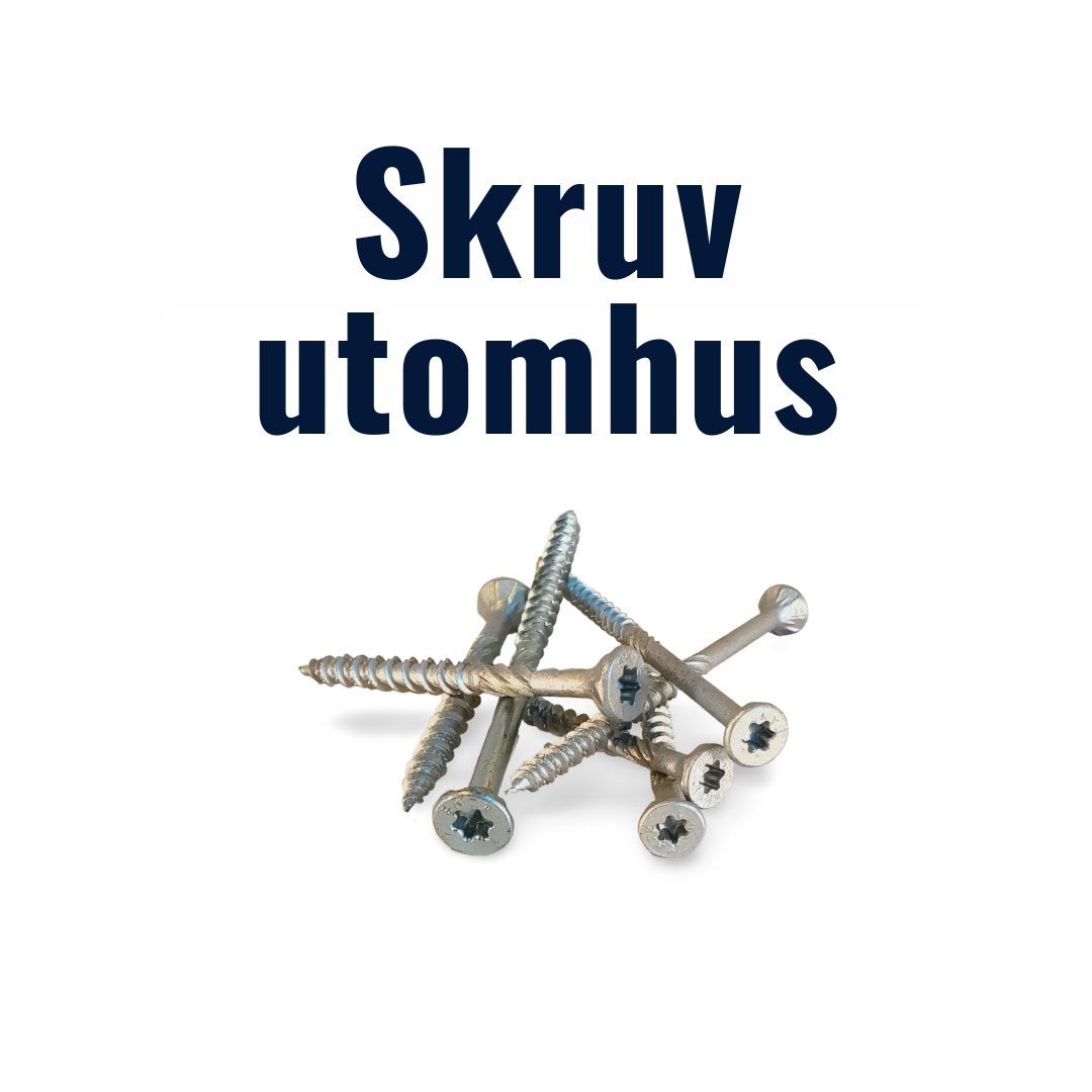 Skruv utomhus - Skruvbutik.se