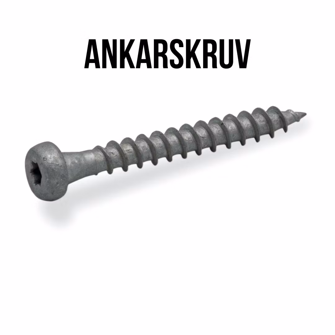 Ankarskruv - Skruvbutik.se