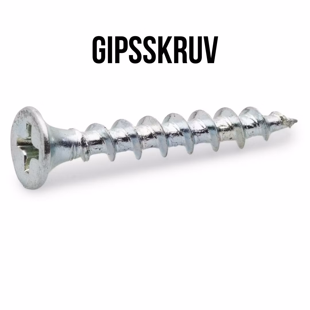 Gipsskruv - Skruvbutik.se