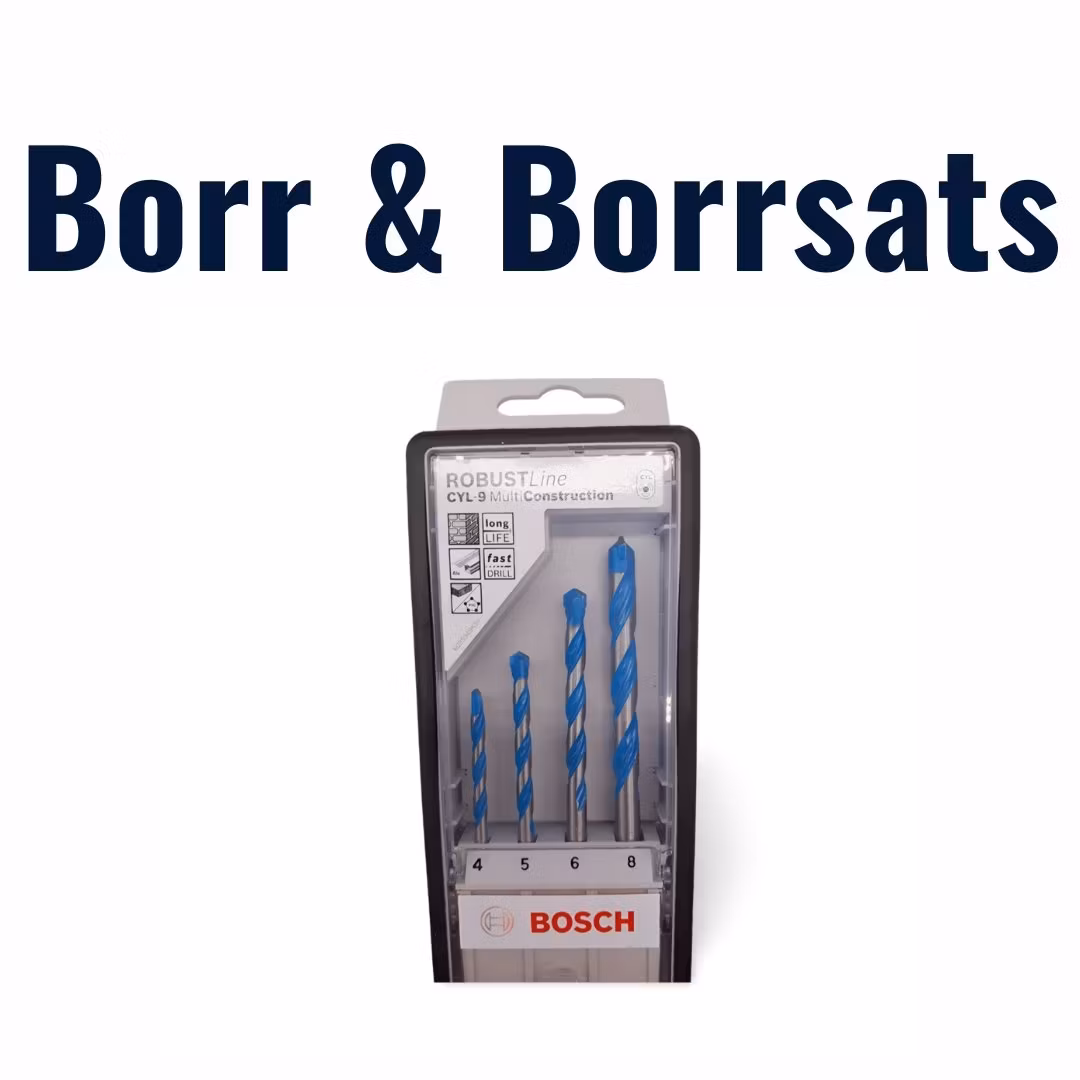 Borr & Borrsats - Skruvbutik.se
