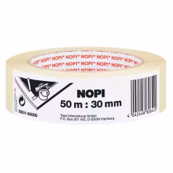 MASKERINGSTEJP 30MM 50M 55511 NOPI