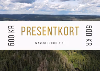 Presentkort olika värde (digitalt kod)
