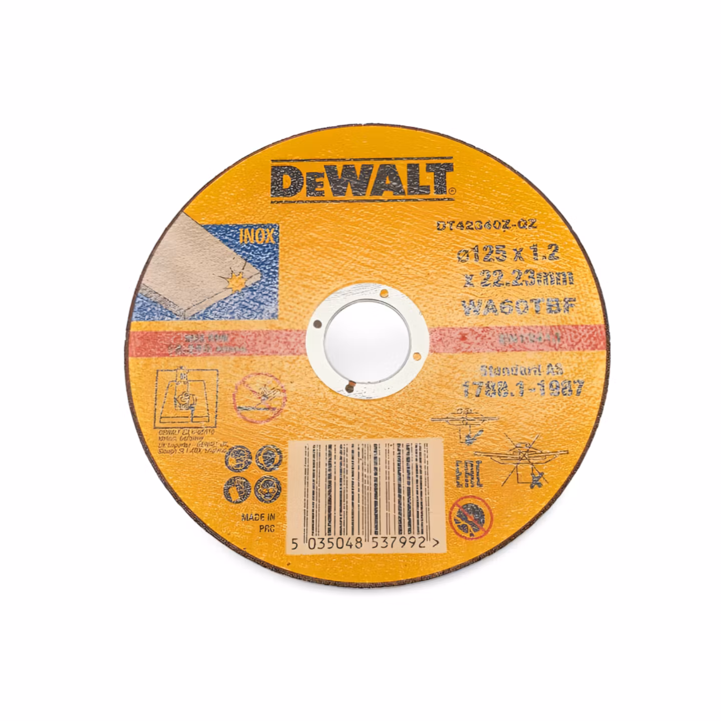 KAPSKIVA DT42340TZ 125x1MM DEWALT