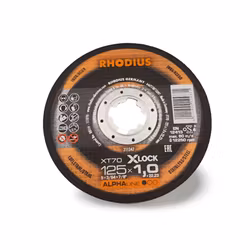 X-LOCK KAPSKIVA XT70 125x1MM RHODIUS 25st