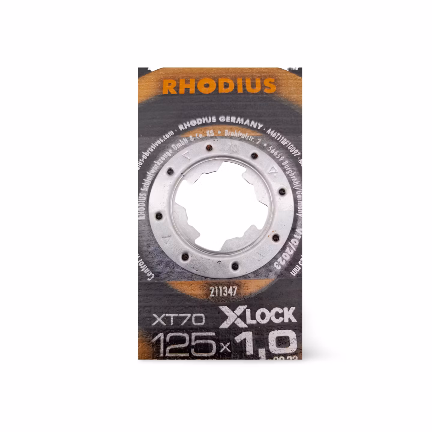 X-LOCK KAPSKIVA XT70 125x1MM RHODIUS 25st