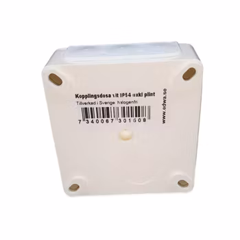 KOPPLINGSDOSA, UTAN PLINT, IP54