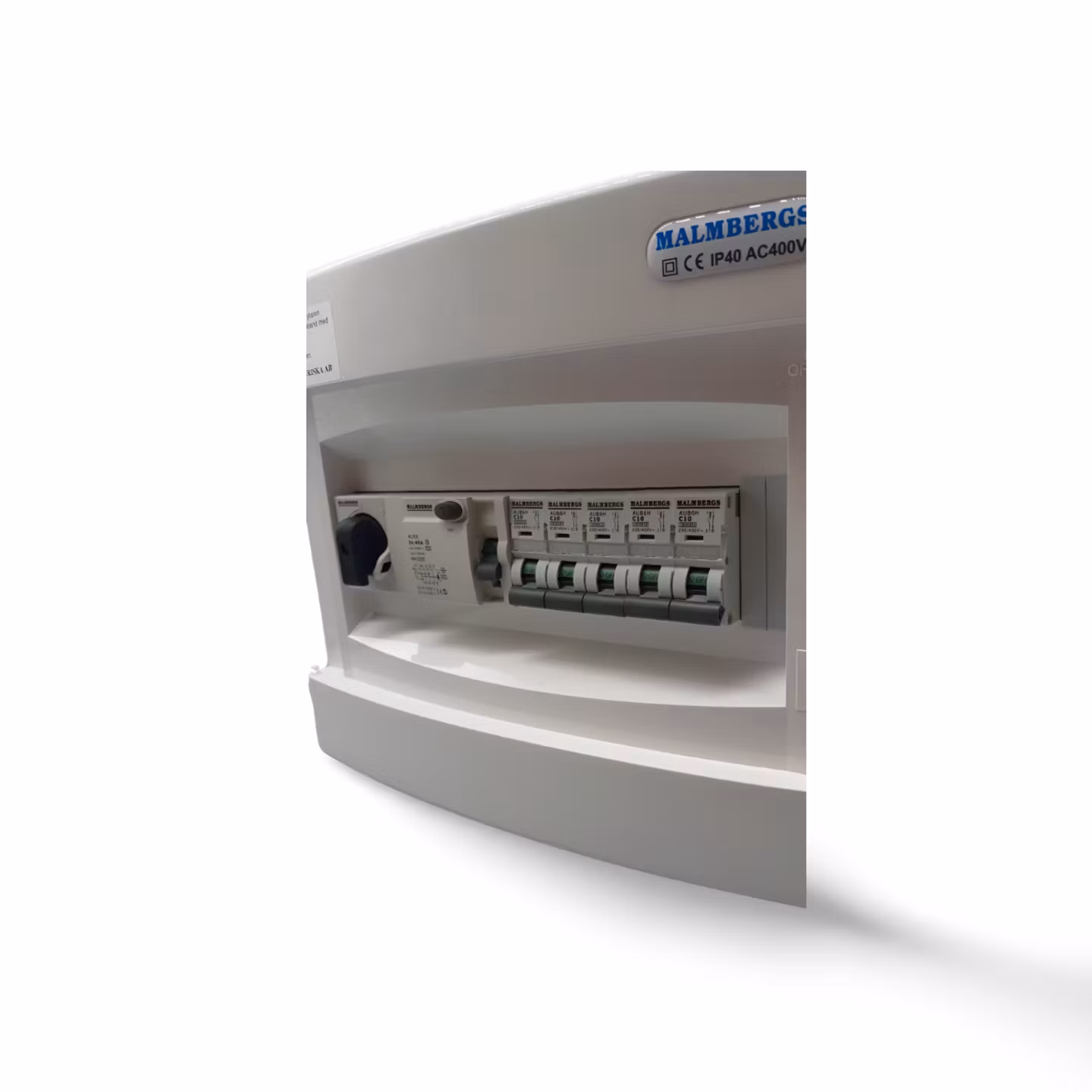 Malmbergs Elcentral komplett 1x12 moduler