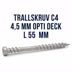 Trallskruv OPTI DECK ZF Max FAST