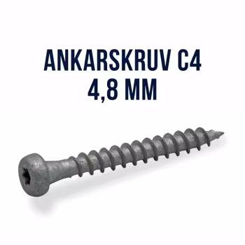 Ankarskruv CCS 4,8X40 C4 FAST