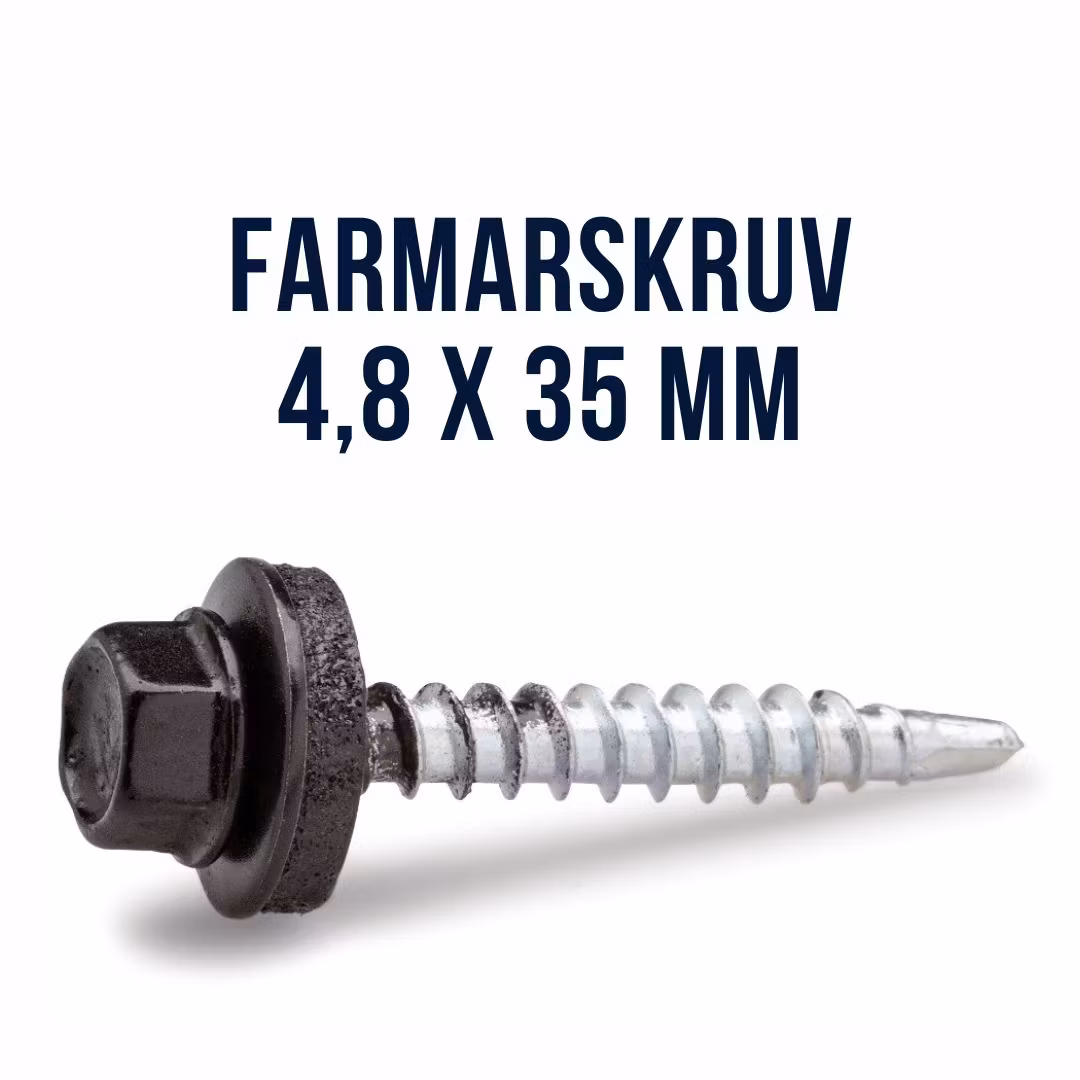Farmarskruv 4,8x35 FZB FAST