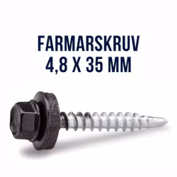 Farmarskruv 4,8x35 FZB FAST