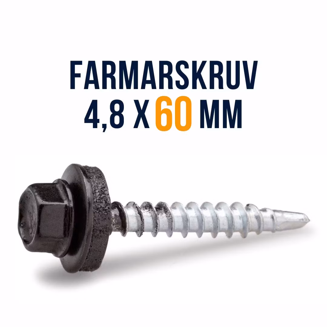 Farmarskruv 4,8x35 FZB FAST