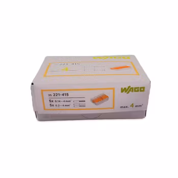 Wago 221 Kopplingsklämma 0,2-4mm²
