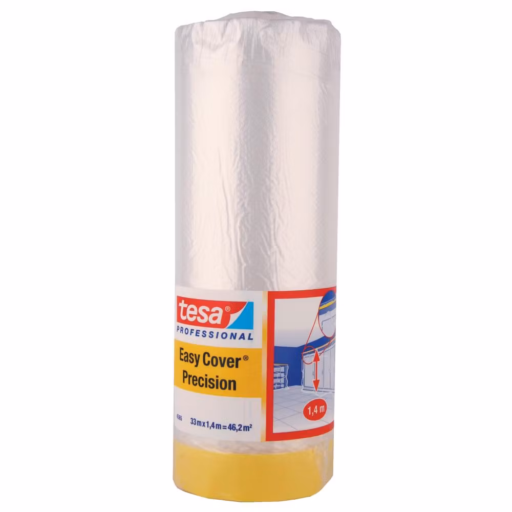 Maskeringsfolie Easy Cover Precision 1400mm x 33m TESA