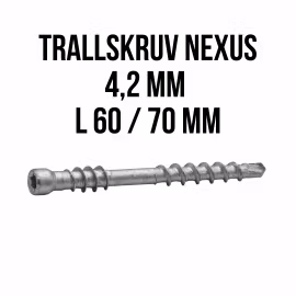 Trallskruv NEXUS ZF Max för DECK TOOL FAST