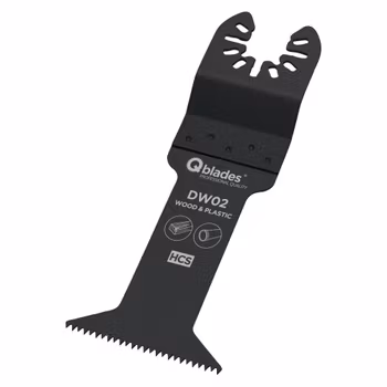 Multisågblad Qblades DW02 44 mm Open End 10P – 15 TPI
