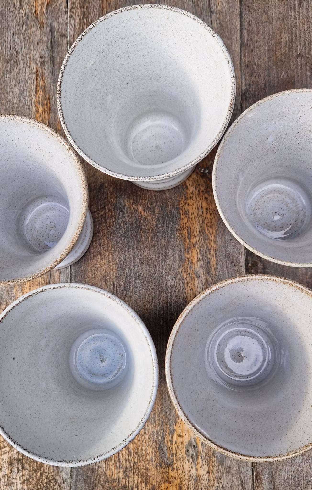 Bägare "Stenstrandsdrömmar"/Vit