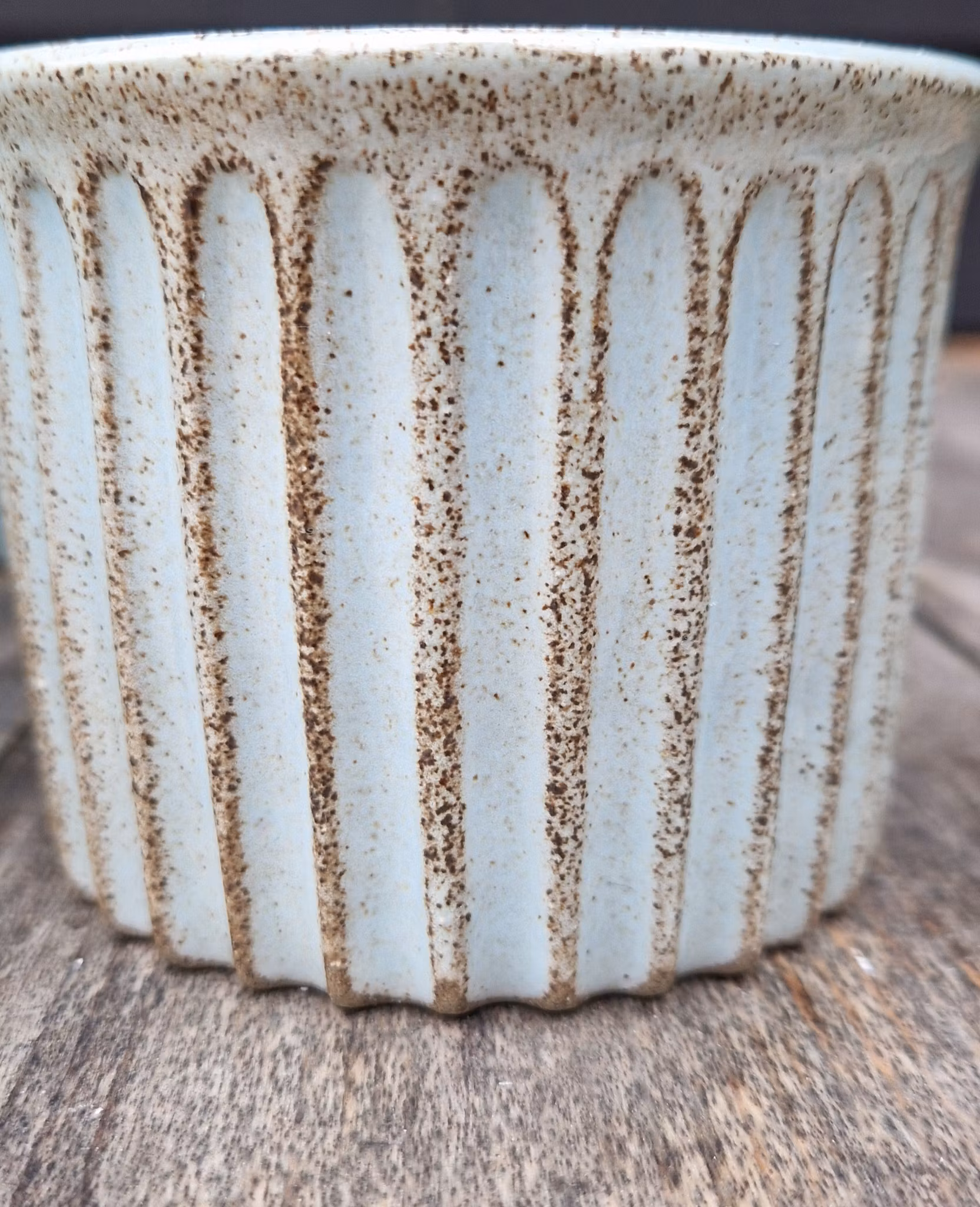 Kopp "Fårö" /Turkosblå