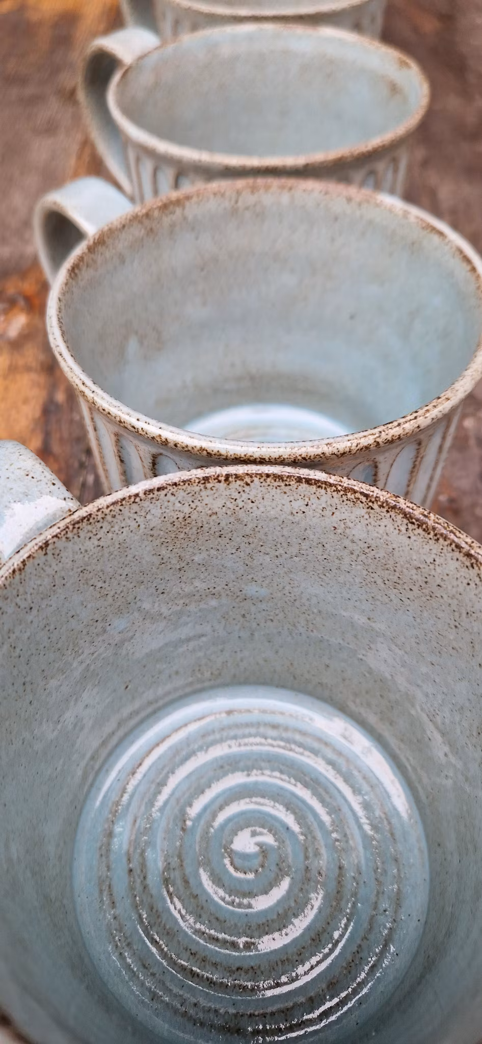 Kopp "Fårö" /Turkosblå