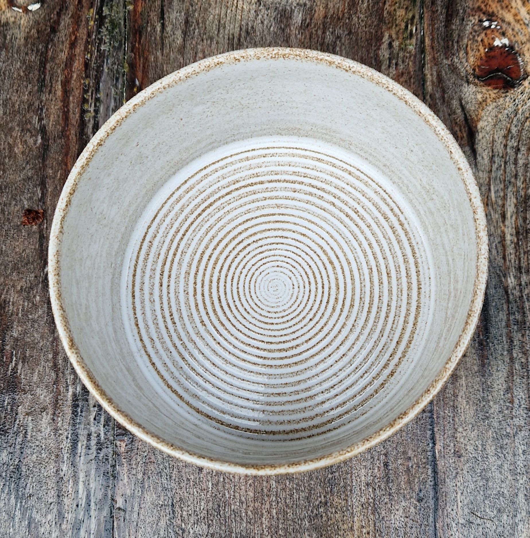 Skål "Fårö"/Vit