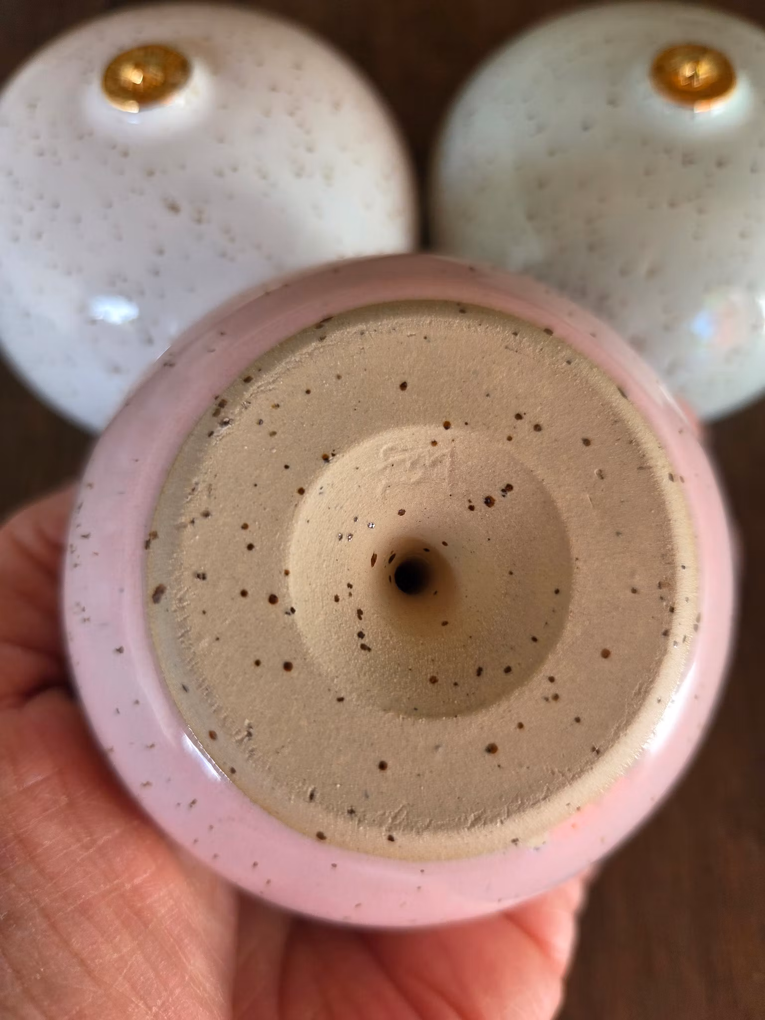 Saltgömma/Saltshaker/Rosa