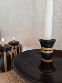 Ljusfat/Svart