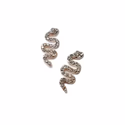 3D Snake Crystal Copper