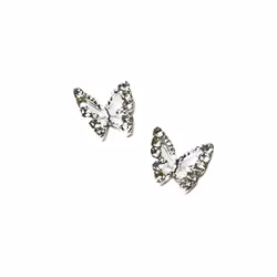3D Butterfly Silver