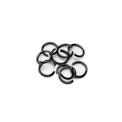 Nail Piercing Ring Black