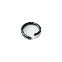 Nail Piercing Ring Black