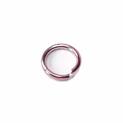 Nail Piercing Ring Pink