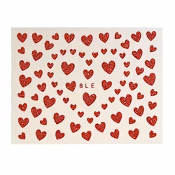 Sticker Heart Red