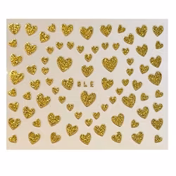 Sticker Heart Gold