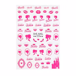 Sticker Barbie