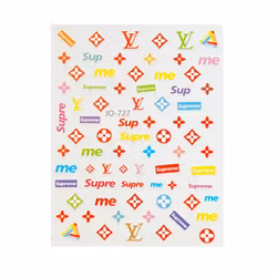 Sticker Louis Vuitton/Supreme