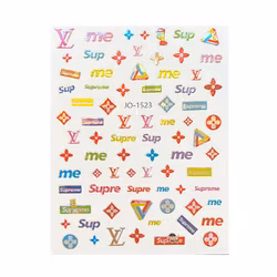 Sticker Louis Vuitton/ Supreme