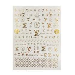Sticker Louis Vuitton Gold