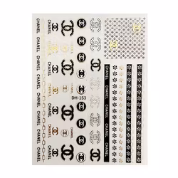 Sticker Chanel Black/Gold