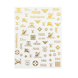 Sticker Logo Mix Gold
