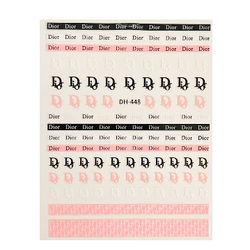 Sticker Dior Pink