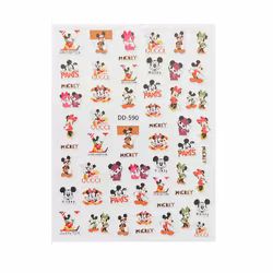 Sticker Mickey Mouse Logo Mix