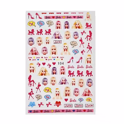 Sticker Barbie