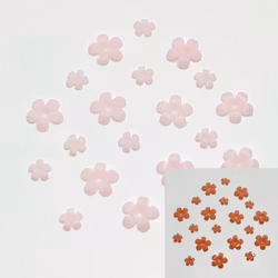 3d Flower Pink Color Changing