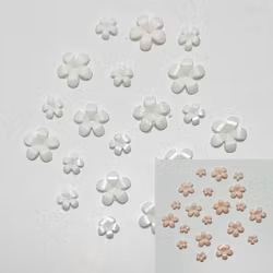 3d Flower White Color Changing