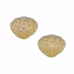 3d Sea Shell Yellow