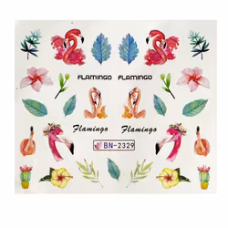 Watersticker Flamingo