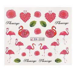 Watersticker Flamingo